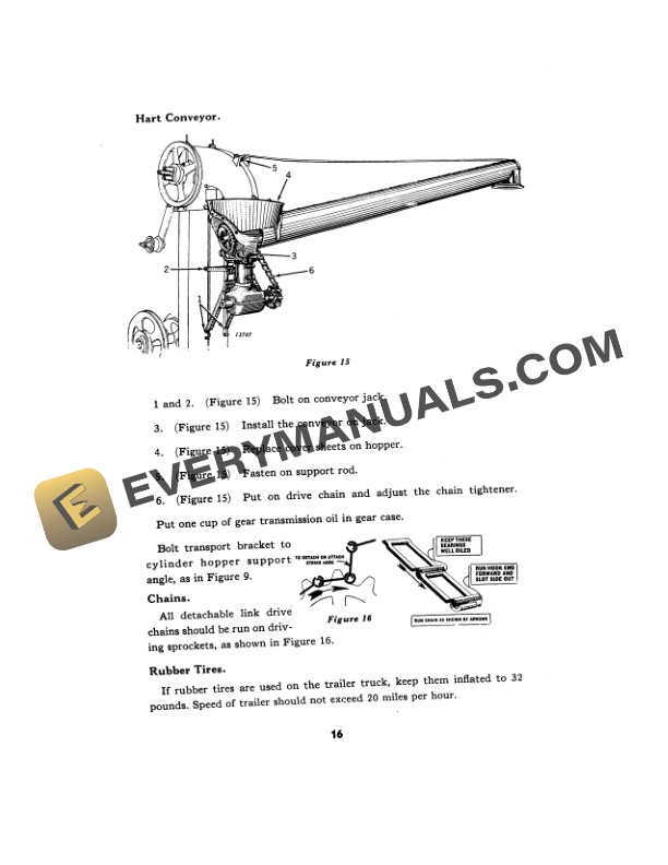 John Deere NO. 7 CYLINDER CORN SHELLER Operator Manual OMC10651-3