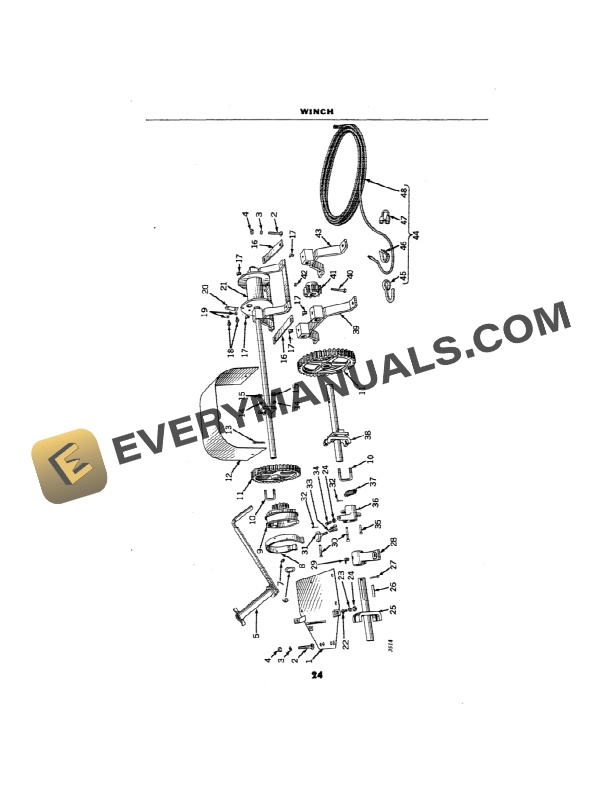John Deere No. 16 Trailer Operator Manual OMD4853-3