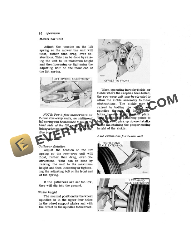 John Deere No. 3 Forage Harvesters Operator Manual OME19682-2