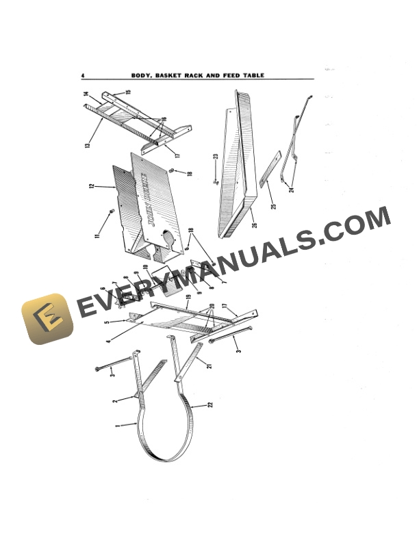 John Deere No.1-B Hand Corn Sheller Operator Manual OMC13423C-3