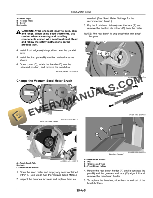 John Deere Orthman Planters With MaxEmerge 5 Seed Meters Operator Manual OMA125869 2 John Deere Orthman Planters with MaxEmerge 5 Seed Meters Operator Manual OMA125869-2
