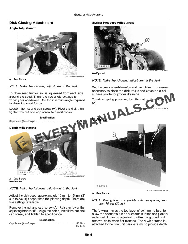 John Deere Orthman Planters With MaxEmerge 5 Seed Meters Operator Manual OMA125869 3 John Deere Orthman Planters with MaxEmerge 5 Seed Meters Operator Manual OMA125869-3