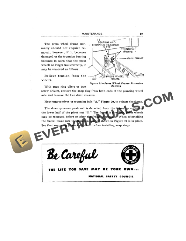 John Deere Plantrol Transplanter TZ 100 and TZ 200 Operator Manual OMW30456 3