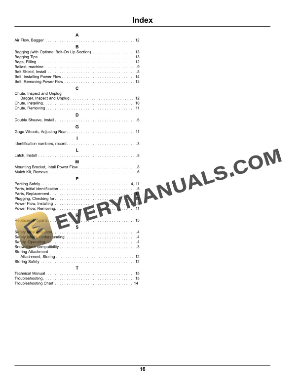 John Deere Power Flow For 48 and 54 in. Mowers Operator Manual OMGX25511 4 John Deere Power Flow For 48 and 54 in. Mowers Operator Manual OMGX25511-2