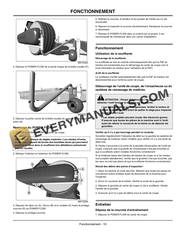 John Deere Power Flow for Select Series Operator Manual OMM154720 2