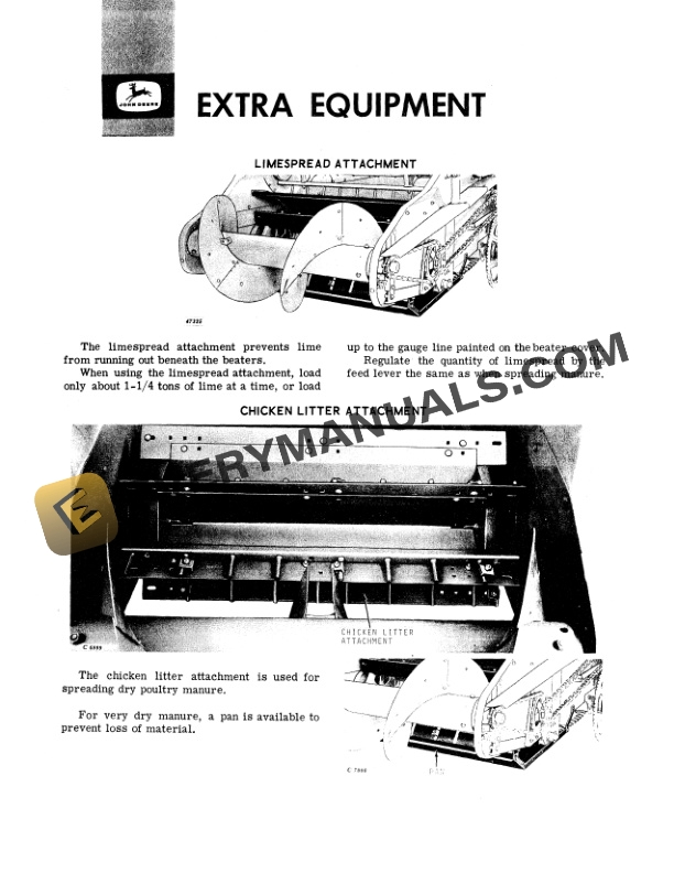 John Deere R Spreader Operator Manual OMC18623 3