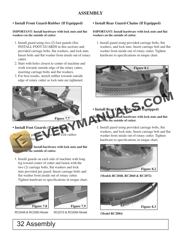 John Deere RC2048, RC2072, RC2060, and RC2084 Rotary Cutters Operator Manual TIFC711189-3