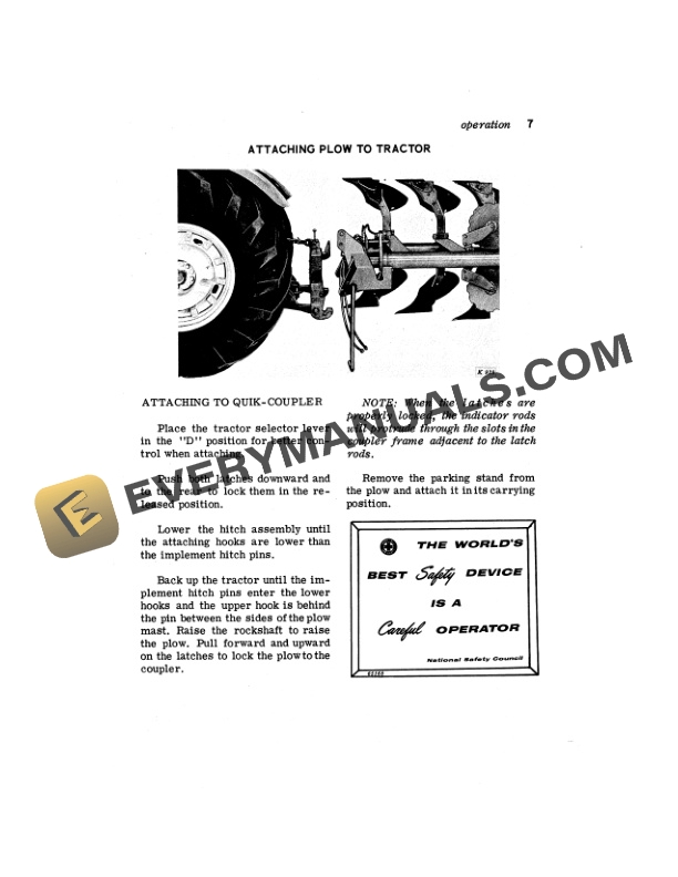 John Deere RO30, RO35, AND RO40 ROLL-OVER TWO-WAY PLOW Operator Manual OMK39085-2