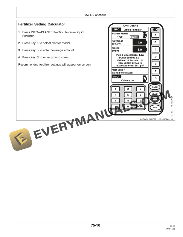 John Deere SeedStar Generation 2 Monitor With Variable Rate Drive and Variable Rate Fertilizer Operator Manual OMA84086-3