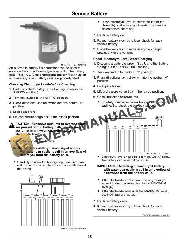John Deere TE Gator Utility Vehicles Operator Manual OMM178648 5 John Deere TE Gator Utility Vehicles Operator Manual OMM178648-3