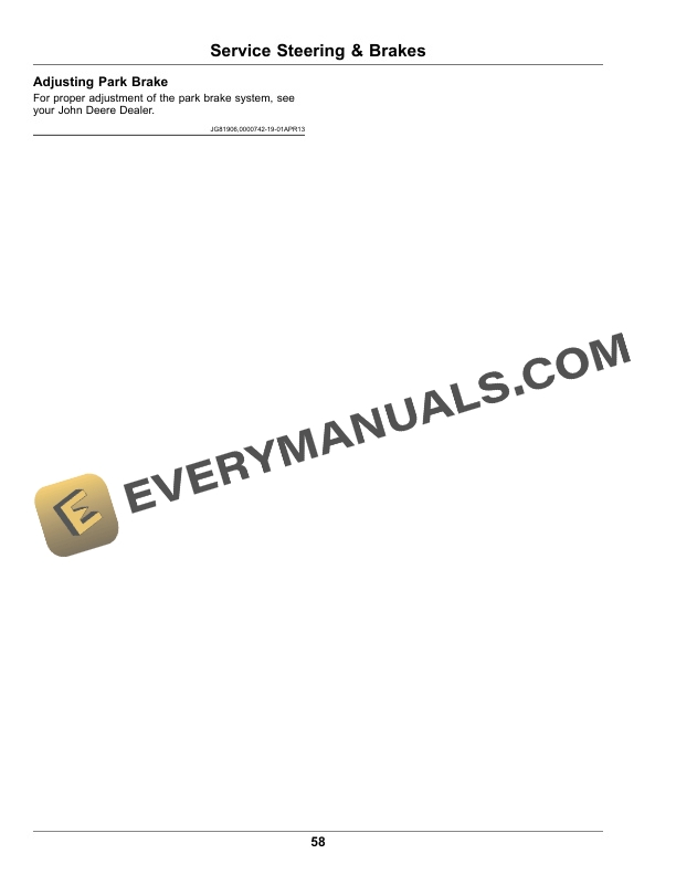 John Deere TH 6x4 Diesel Gator Utility Vehicles Operator Manual OMUC26261 5 John Deere TH 6X4 Diesel Gator Utility Vehicles Operator Manual OMUC26261-3