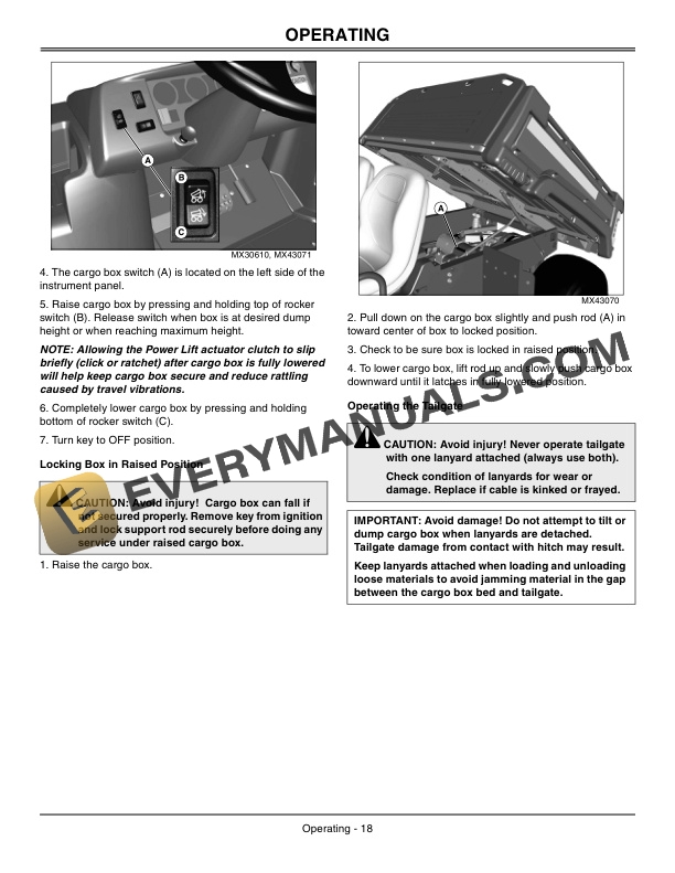 John Deere TH 6x4 Gas Gator Utility Vehicles Operator Manual OMM161295 2 John Deere TH 6X4 Gas GATOR Utility Vehicles Operator Manual OMM161295-2