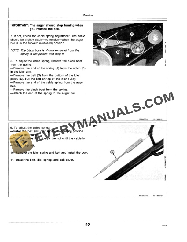 John Deere TRS21 Snowthrower Operator Manual OMM114674-3