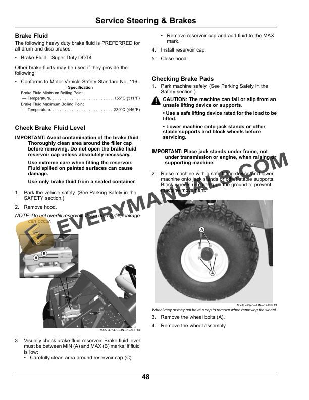 John Deere TX Turf Gator Utility Vehicle Operator Manual OMM176111 5 John Deere TX Turf Gator Utility Vehicles Operator Manual OMM176111-3