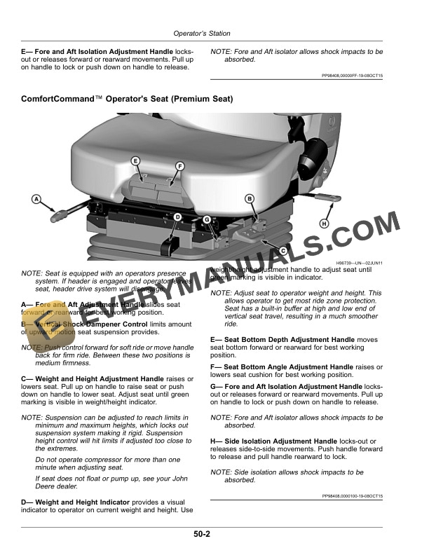 John Deere W235 Rotary Self-Propelled Windrower Operator Manual OMFH343725 4 John Deere W235 Rotary Self-Propelled Windrower Operator Manual OMFH343725-2