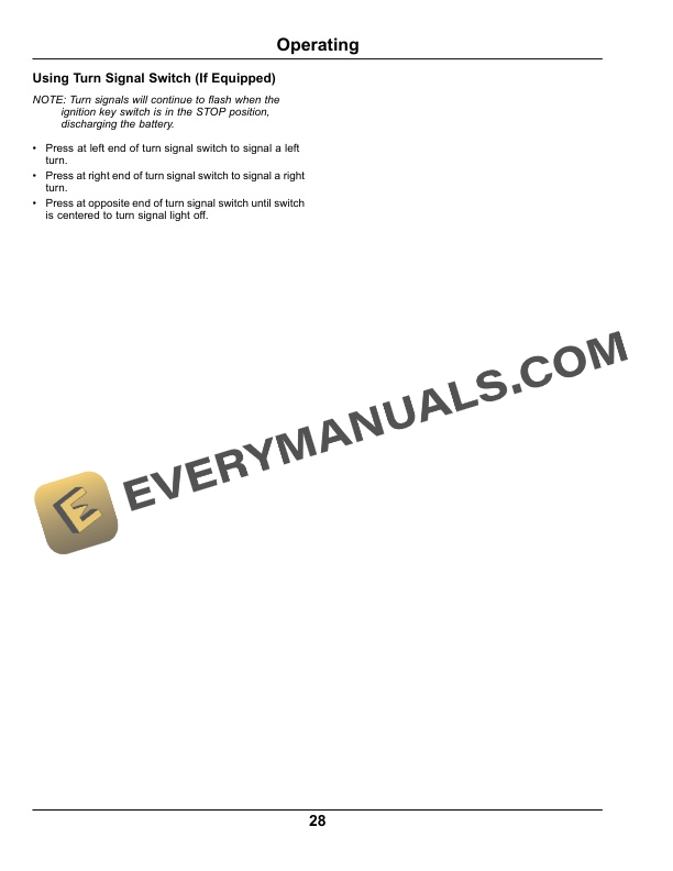 John Deere XUV 550 S4 Gator Utility Vehicle Operator Manual OMM173026 4 John Deere XUV 550 S4 Gator Utility Vehicles Operator Manual OMM173026-2