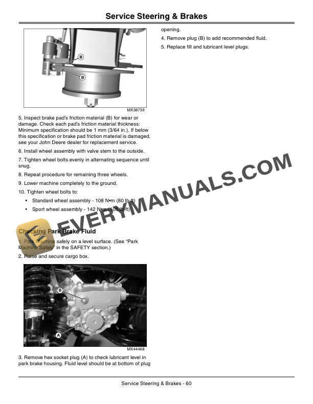 John Deere XUV 825i Gator Utility Vehicle Operator Manual OMM166799 5 John Deere XUV 825i GATOR Utility Vehicles Operator Manual OMM166799-3