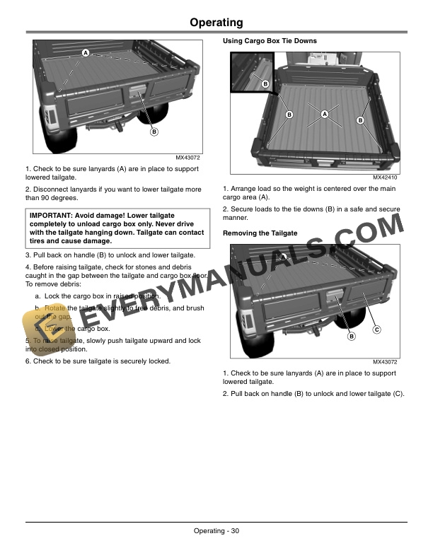 John Deere XUV 825i GATOR Utility Vehicles Operator Manual OMM168343-2