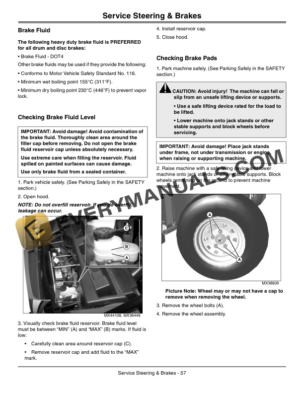 John Deere XUV 855D Gator Utility Vehicle Operator Manual OMM166787 5 John Deere XUV 855D GATOR Utility Vehicles Operator Manual OMM166787-3