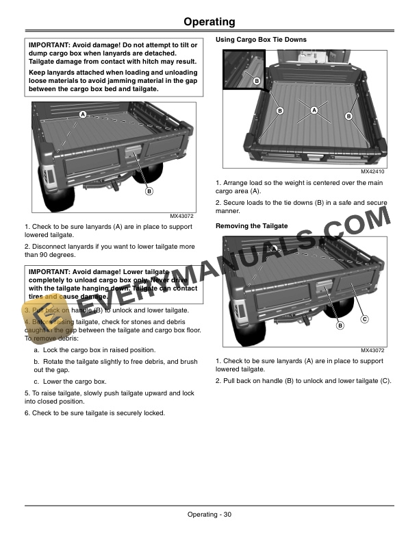 John Deere XUV 855D Gator Utility Vehicle Operator Manual OMM168344 4 John Deere XUV 855D GATOR Utility Vehicles Operator Manual OMM168344-2