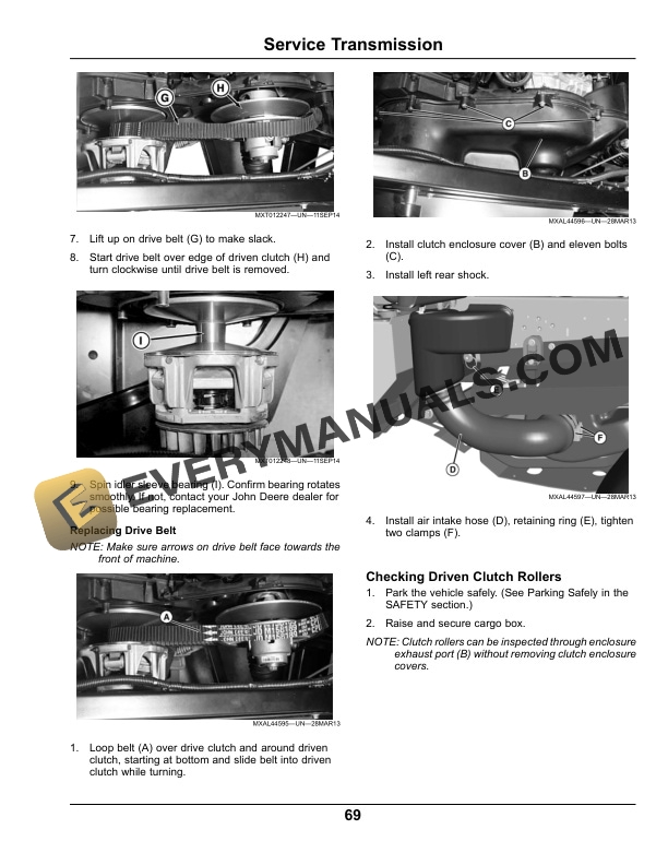 John Deere XUV 855D S4 Gator Utility Vehicle Operator Manual OMM173982 5 John Deere XUV 855D S4 Gator Utility Vehicles Operator Manual OMM173982-3