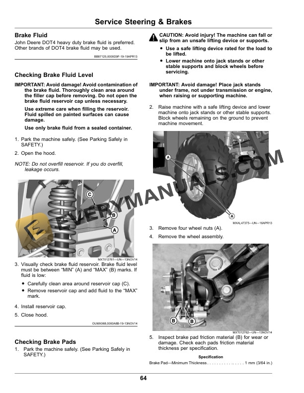 John Deere XUV560E, XUV560E S4 Gator Utility Vehicles Operator Manual OMUC17057 5 John Deere XUV560E, XUV560E S4 Gator Utility Vehicles Operator Manual OMUC17057-3