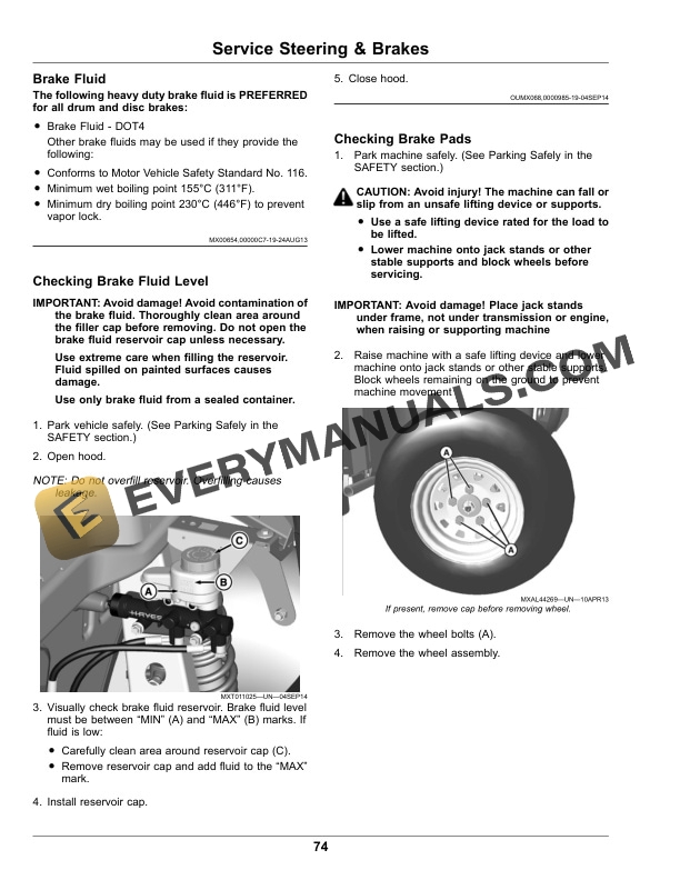 John Deere XUV825E, XUV825M Gator Utility Vehicles Operator Manual OMUC18523 5 John Deere XUV825E, XUV825M Gator Utility Vehicles Operator Manual OMUC18523-3