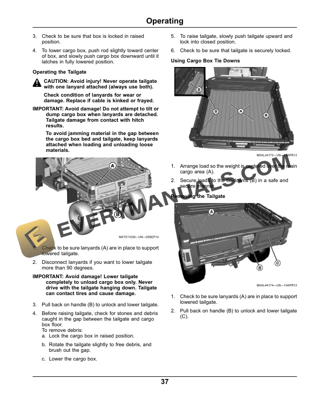 John Deere XUV825i Gator Utility Vehicle Operator Manual OMM178603 4 John Deere XUV825i Gator Utility Vehicles Operator Manual OMM178603-2