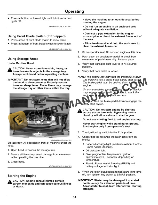 John Deere XUV855E, XUV855M Gator Utility Vehicles Operator Manual OMUC15353 2 John Deere XUV855E, XUV855M GATOR Utility Vehicles Operator Manual OMUC15353-2
