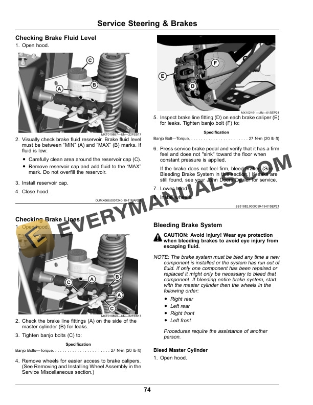 John Deere XUV865M and XUV865R Gator Utility Vehicles Operator Manual OMUC33719E 5 John Deere XUV865M and XUV865R Gator Utility Vehicles Operator Manual OMUC33719E-3