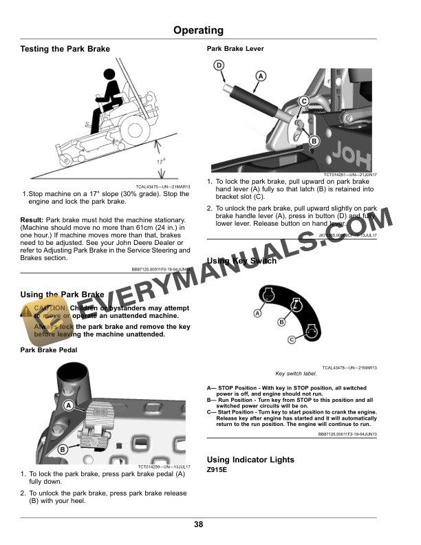 John Deere Z900E Z900M Z900R ZTrak Pro Series Gas Operator Manual OMUC18439E 2