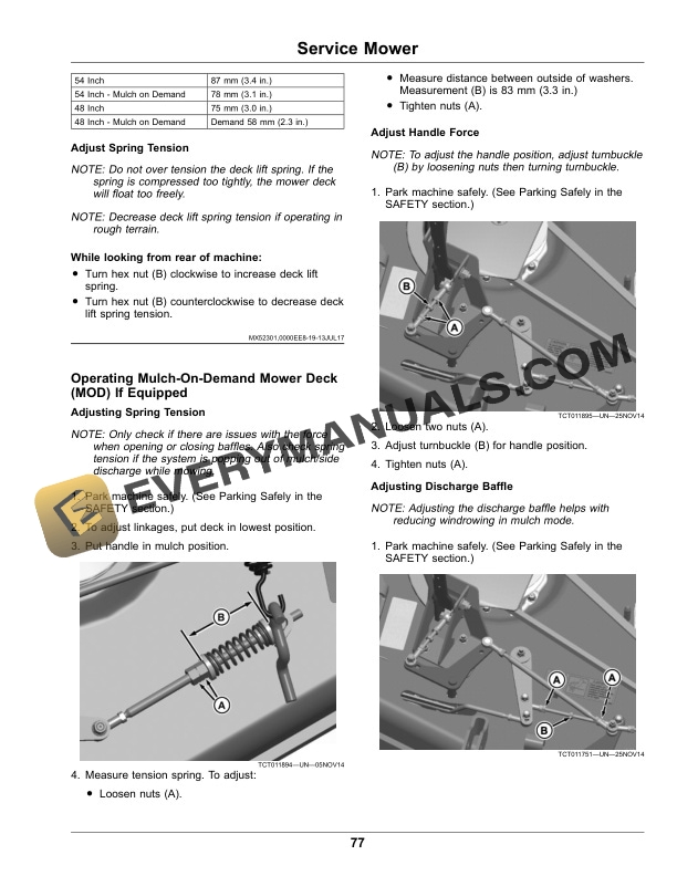 John Deere Z900E Z900M Z900R ZTrak Pro Series Gas Operator Manual OMUC18439E 3