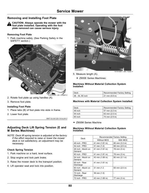 John Deere Z900E Z900M Z900R ZTrak Pro Series Gas Operator Manual OMUC22307E 3