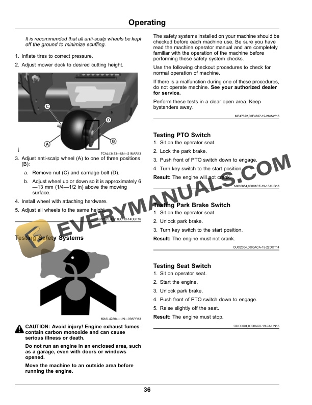 John Deere Z994R ZTrak Pro Series Operator Manual OMUC10113E 2