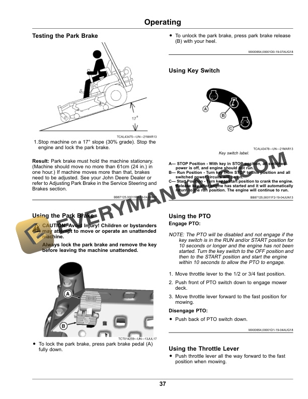 John Deere Z994R ZTrak Pro Series Operator Manual OMUC20339E 2