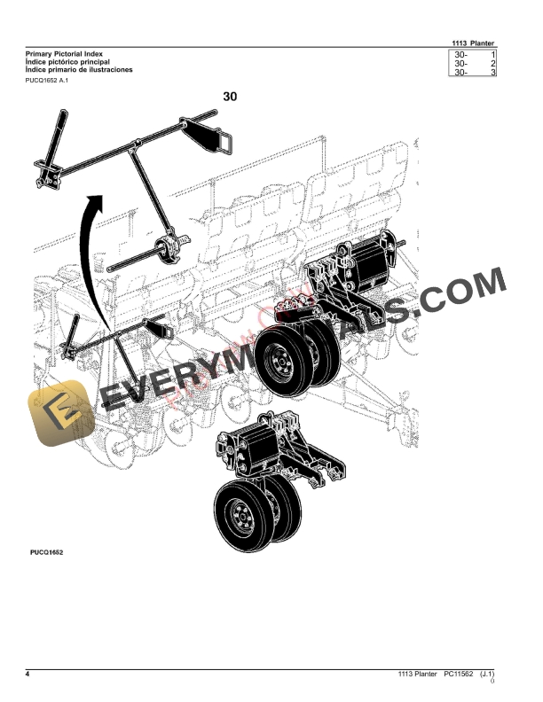 John Deere 1113 Planter Parts Catalog PC11562 10JUN23 5 John Deere 1113 Planter Parts Catalog PC11562 10JUN23 4