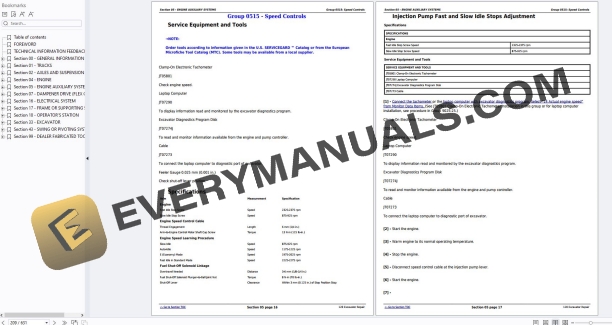 John Deere 120 Excavator Repair Technical Manual TM1660 PDF 5 John Deere 120 Excavator Repair Technical Manual TM1660 PDF - Image 3