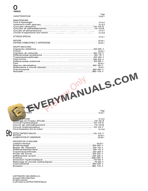 John Deere 1445F 1745F 1845F and 2345F Technical Manual TM4481 01MAI90 2