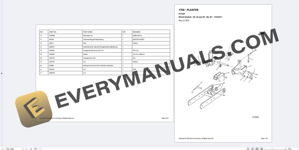 John Deere 1750 Conservation Planter Parts Catalog PC2529 10SEP23 PDF 5 John Deere 1750 Conservation Planter Parts Catalog PC2529 10SEP23 PDF - Image 3