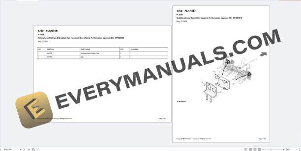John Deere 1750 Conservation Planter Parts Catalog PC2529 10SEP23 PDF 6 John Deere 1750 Conservation Planter Parts Catalog PC2529 10SEP23 PDF - Image 4