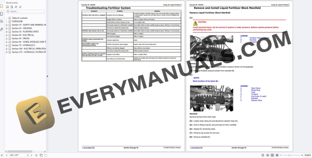 John Deere 1760 1760NT 1770 Drawn Planter Diagnostic Repair Technical Manual TM1583 PDF 7 John Deere 1760 1760NT 1770 Drawn Planter Diagnostic Repair Technical Manual TM1583 PDF - Image 5