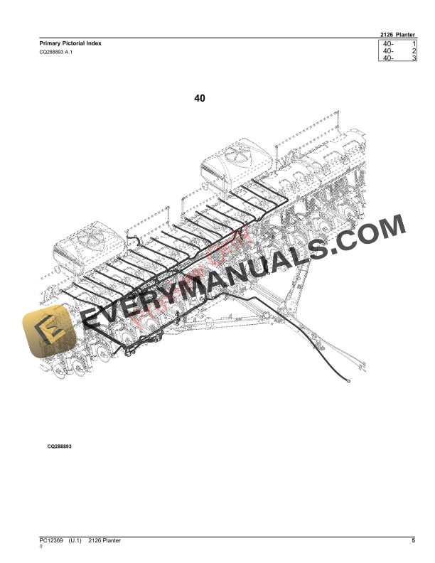 John Deere 2126 Planter Parts Catalog PC12369 05SEP23-5