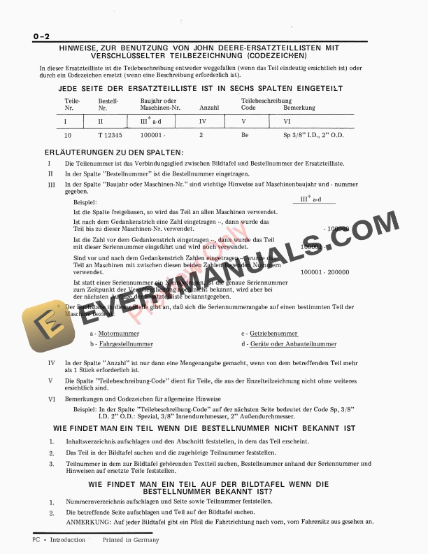 John Deere 2130 Tractors Parts Catalog PC4140 09MAY11-4