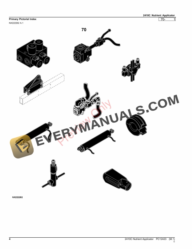 John Deere 2410C Nutrient Applicator Parts Catalog PC12423 22OCT23-4