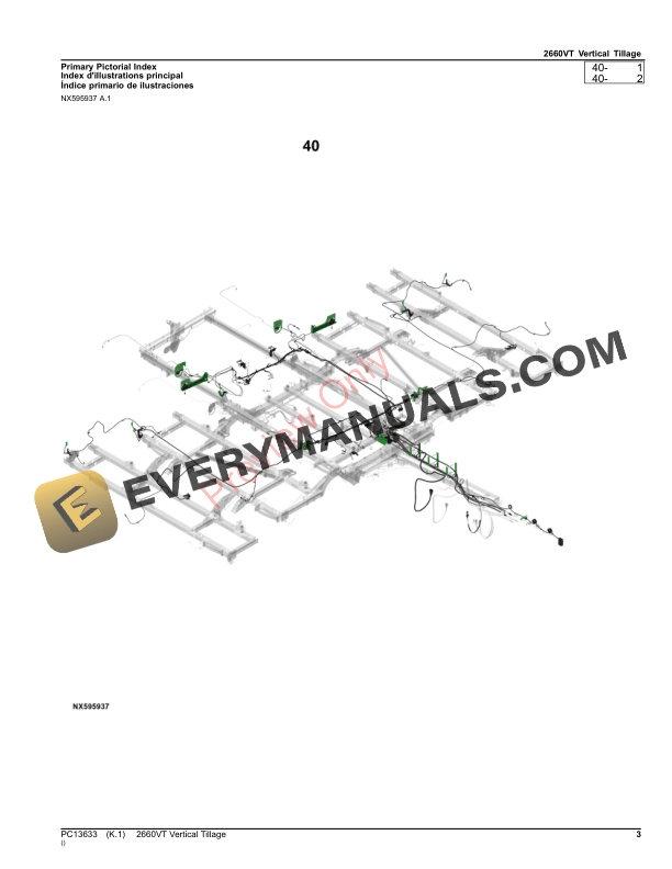 John Deere 2660VT Vertical Tillage Parts Catalog PC13633 07NOV23-3