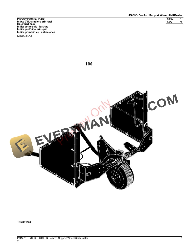 John Deere 400FSB Comfort Support Wheel StalkBuster Parts Catalog PC14281 19NOV23 4 John Deere 400FSB Comfort Support Wheel StalkBuster Parts Catalog PC14281 19NOV23-3