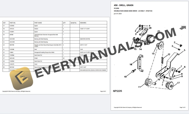 John Deere 450 Series Grain Drills Parts Catalog PC2250 18SEP20 PDF 4 John Deere 450 Series Grain Drills Parts Catalog PC2250 18SEP20 PDF - Image 2