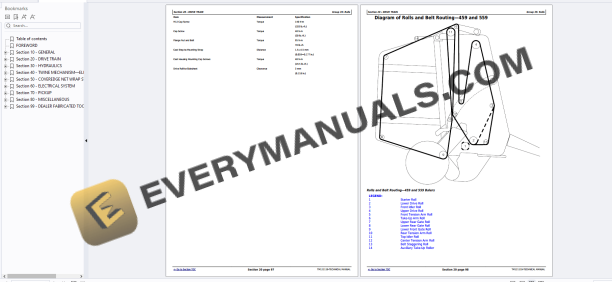 John Deere 459, 459 Silage Special and 559, 559 Silage Special Round Balers Technical Manual TM121119 10APR19 4 John Deere 459, 459 Silage Special and 559, 559 Silage Special Round Balers Technical Manual TM121119 10APR19 - Image 2
