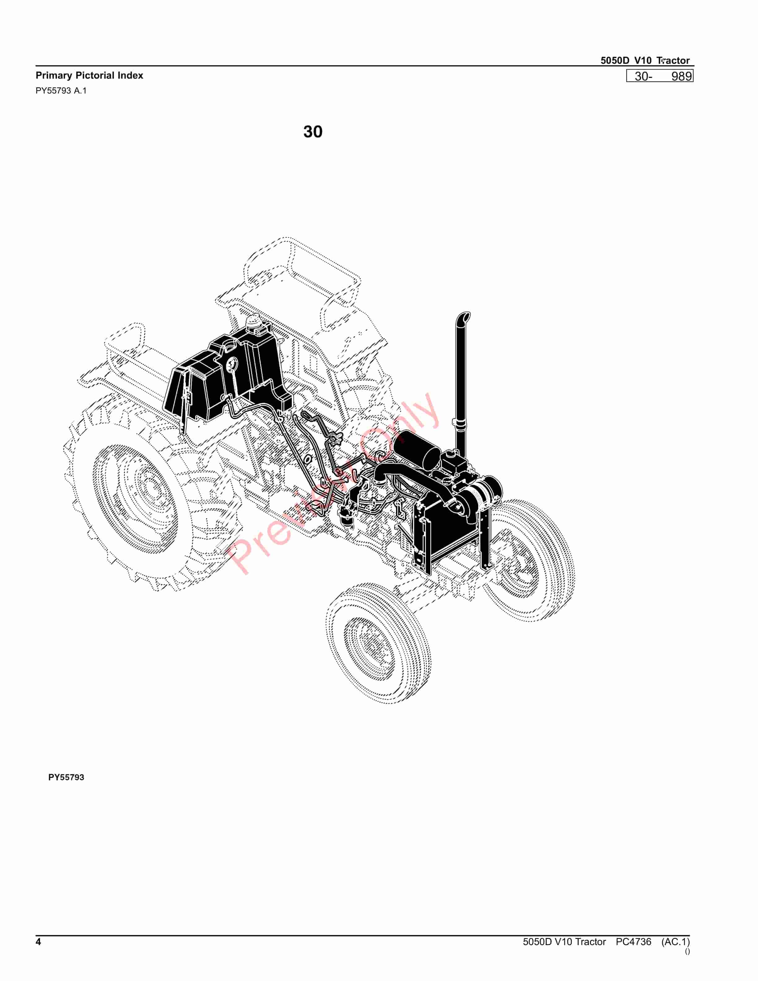 John Deere 5050D V10 Tractor Parts Catalog PC4736 24AUG23-4