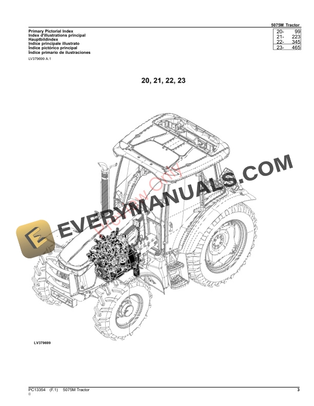 John Deere 5075M Tractor Parts Catalog PC13354 21MAR23 4 John Deere 5075M Tractor Parts Catalog PC13354 21MAR23-3